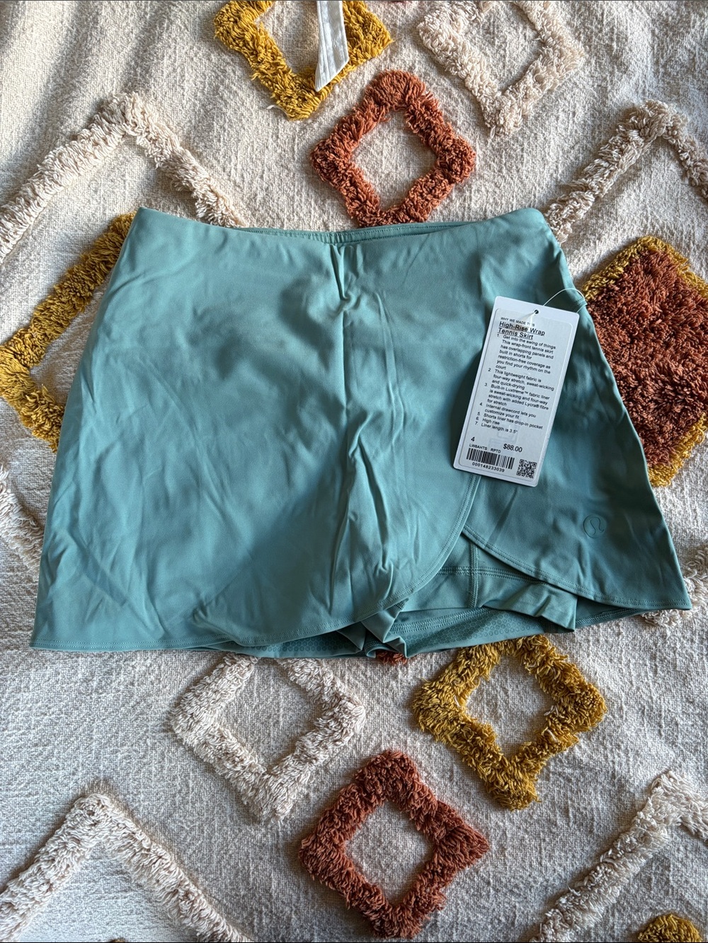 lululemon athletica Women's Teal Athletic Skort